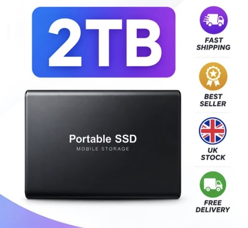 2tb external hard drive ssd - 2tb,