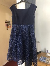 New Blue Lace Dress By Coast Size 12