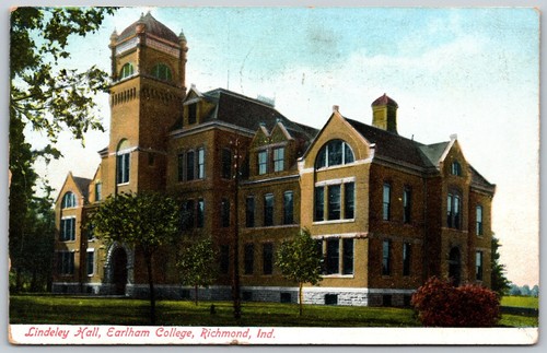 C1910 lindeley hall earlham - c1910,