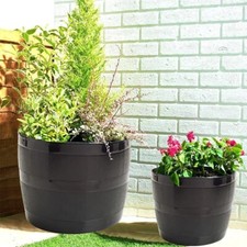 Large 34cm/50cm Barrel Planter