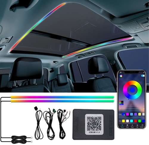 Car roof sunroof led - car,