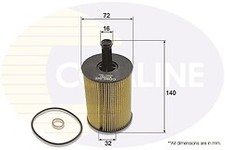 Oil Filter - Element  To Fit Audi A2 00->05, A3 03->13, A4 04->15, A4 Allroad 09