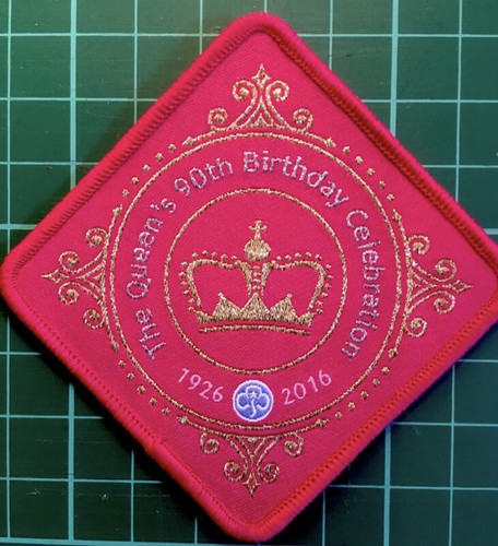 Queen 90th birthday - birthday, badge