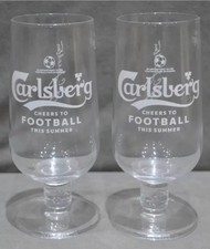 2 Carlsberg Football Pint