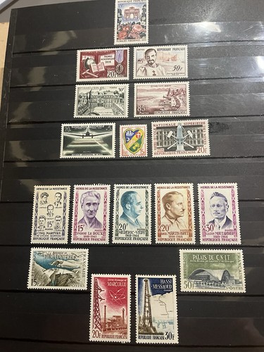 French stamps 1959 collection - 1959,