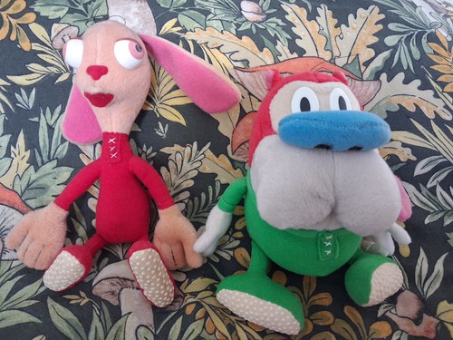 Ren stimpy collectable plush - ren, &