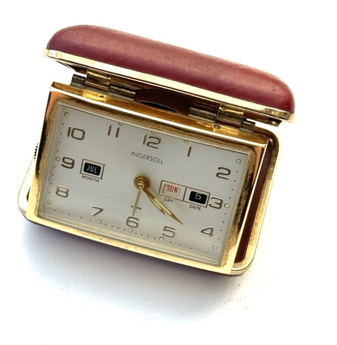 Rare vintage ingersoll travel - rare,