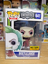 Funko POP! Movies Beetlejuice #641 Hot Topic Exclusive w/Pop Protector