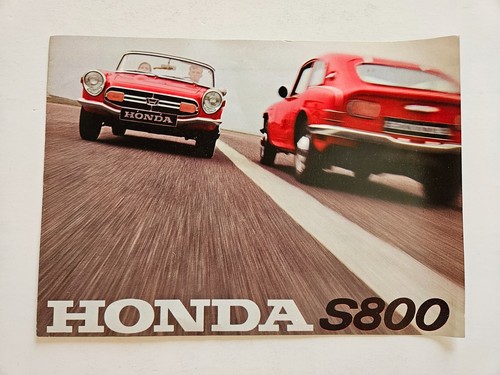 Honda s800 sales - sales, brochure