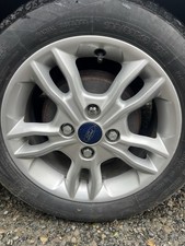 Ford Fiesta Zetec 15 inch alloy wheel Mk7 2009 / 2017 complete Set x4