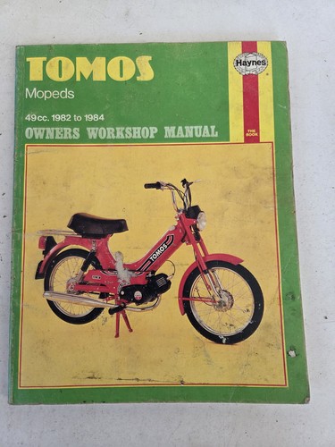 Tomos mopeds haynes manual - haynes,
