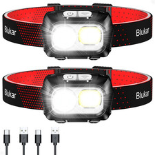 Head Torch Rechargeable, 2