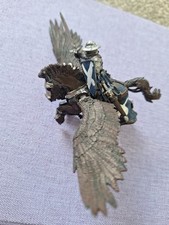 Bretonnian Pegasus Knights Collectible Miniature Partially Painted