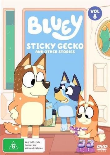 Bluey sticky gecko other - sticky, &