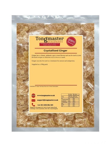 Crystallised ginger 250g - ginger,