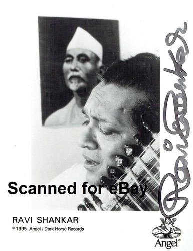 Photo ravi shankar autograph - photo:,