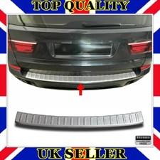 Chrome Rear Bumper Protector BRUSHED S.STEEL For BMW X5 E70 2006 TO 2013
