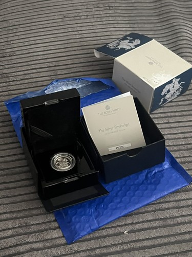 Silver sovereign privy marks - silver,