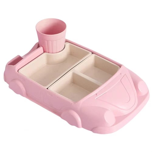 Kids food tray - with, car
