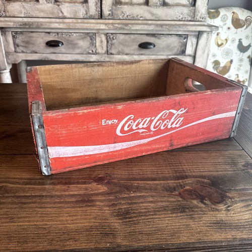 Vintage coca cola - vintage, wooden