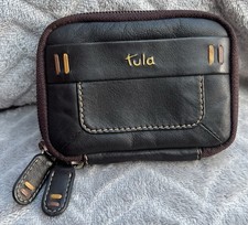 Tula Brown Leather Zip Around