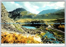 D318669 Wales. Nant Ffrancon showing Llyn Ogwen and Tryfan. D. Noble. John Hinde