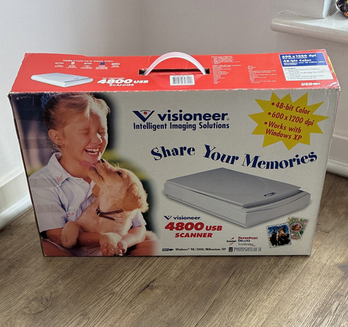 Visioneer 4800 usb flatbed ccd - usb,
