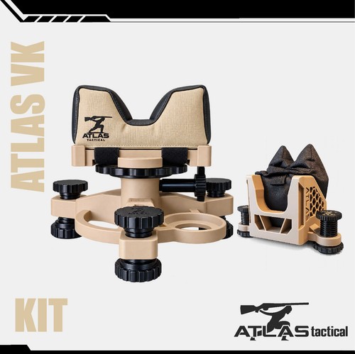 Atlas front rear - &, rifle
