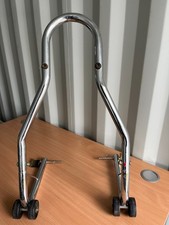 Motorcycle Adjustable swing arm paddock stand chrome