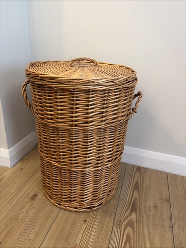 Vintage wicker laundry wash - laundry,
