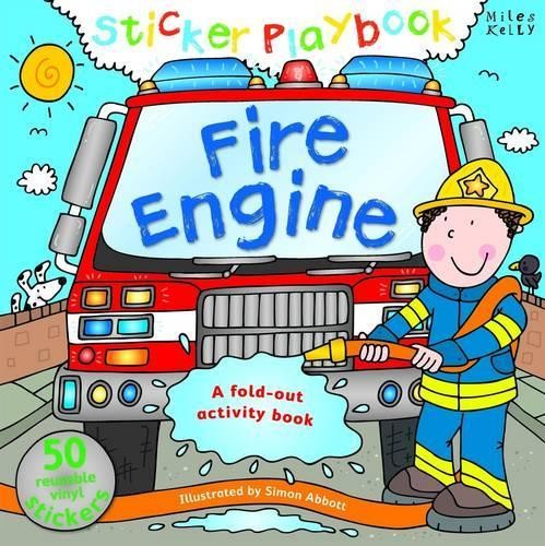 Sticker playbook fire engine - sticker,