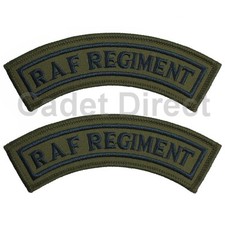 RAF Regiment Shoulder Titles