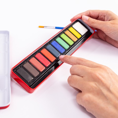 Artist watercolour paint set - watercolour,