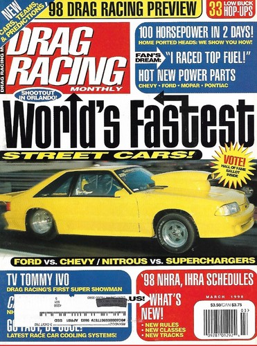 Drag racing monthly - racing,