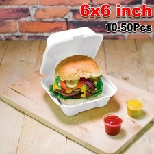 Bagasse Compostable Burger Box