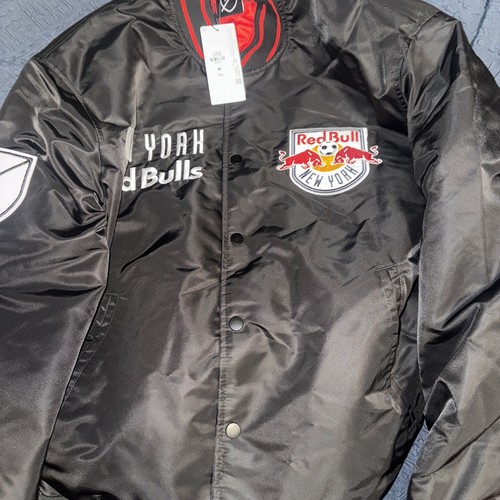 Mls red bull varsity jacket - bull,
