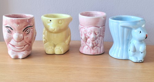 Set four vintage novelty - set,