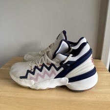 Adidas Bounce D.O.N. Mitchell USA Basketball Shoes Trainers Men's 9.5 White