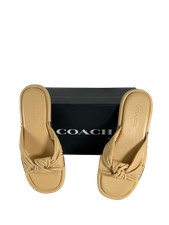 COACH Brooklyn Leather Vanilla