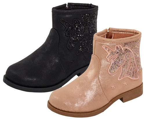 Girls glitter unicorn low - glitter,