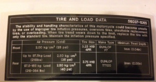 Kawasaki z550 kz550 tire - kawasaki,