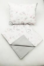 2 pc blanket set for cradle