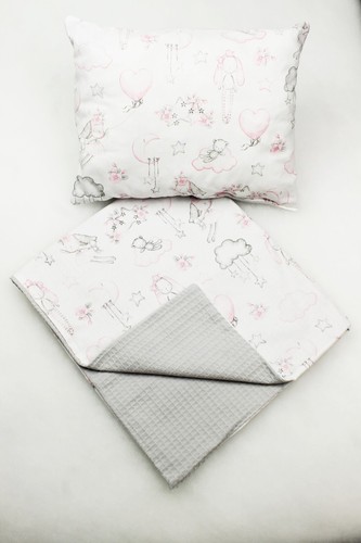 Blanket set for cradle - 2, pc