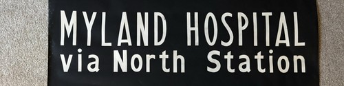 1970 colchester area bus blind - 1970,