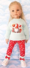 A 3 PIECE MINT  & RED GNOME