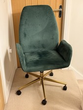 Habitat Clarice Green Velvet