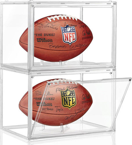 Pack football display - football, case