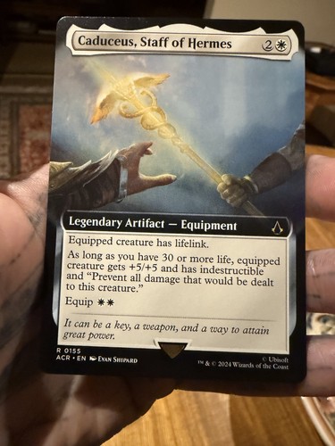 Mtg caduceus staff hermes - staff,