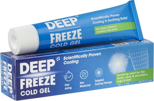 Deep freeze cooling gel for - freeze,