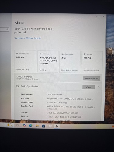 Omen laptop i5 - hp,